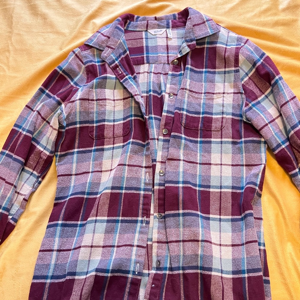 Woolrich flannel, women’s medium